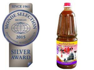 2015 MONDE SELECTION SIVER AWARD Nakatsu SAMURAI Karaage Marinade Sauce